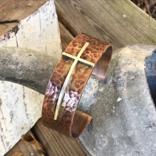 Faith Over All cuff